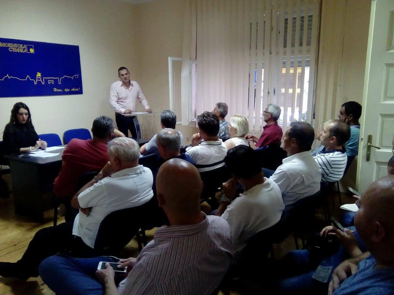 sa sastanka DS foto FB strana DS Nis