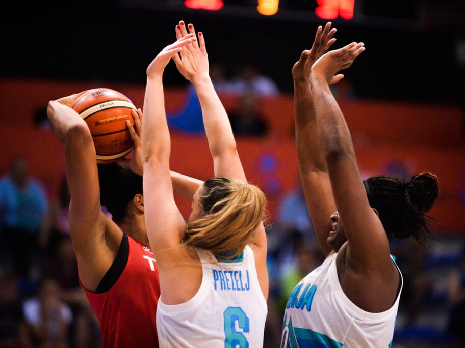 Evropsko prvenstvo za kosarkasice Nis 2019 Slovenija Turska