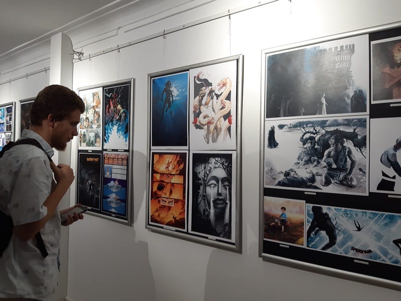 Leskovačka smotra stripa: Preko 3.000 izlagača iz 82 svetske države 12 Balkanska smotra maldih strip autora 2019 foto Bojana Antic
