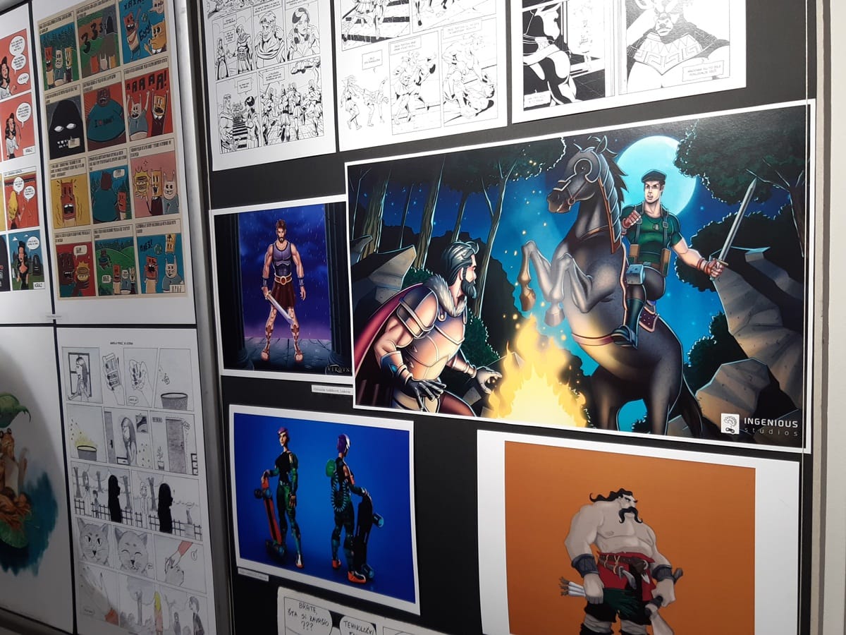 Balkanska smotra maldih strip autora 2019 5 foto Bojana Antic