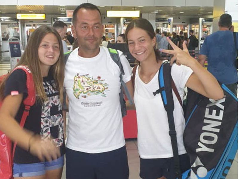 Niška teniserka u borbi za titulu prvaka Evrope 1 Lola Radivojevic Tijana Sretenovic Nemanja Ivic European Summer Cups 2019 01