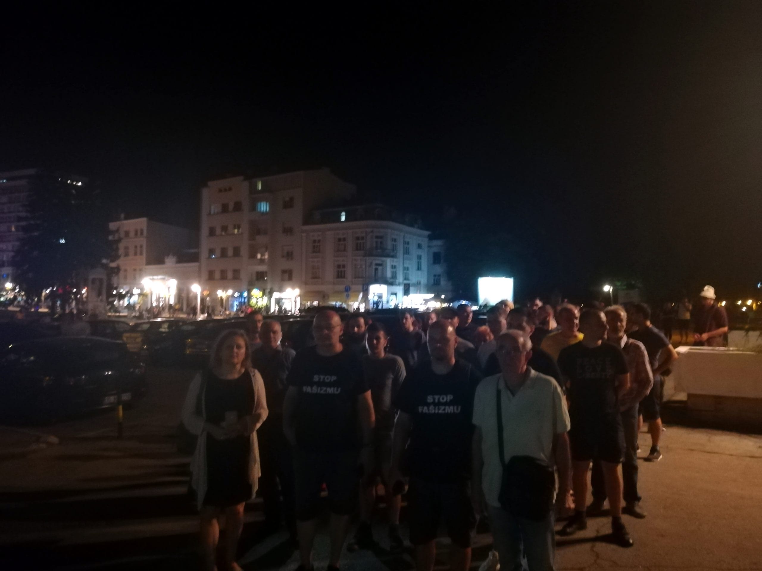 Protestna setnja kej antfasizam foto Juzne vesti Milica Jovanovic scaled