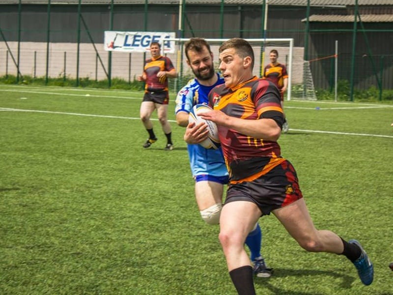 I Leskovčanin u ragbi timu reprezentacije Srbije 11 Aleksandar Pavlovic ragbista foto Ragbi klub Gepardi