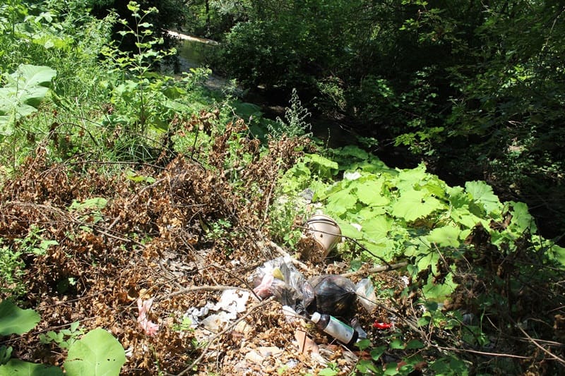 Divlja deponija Sokobanja foto MRCN