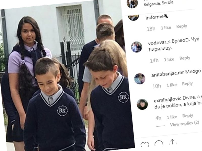 Uniforme foto printskrin