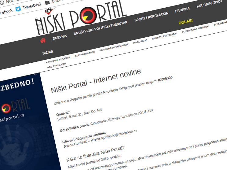 niski portal printskrin