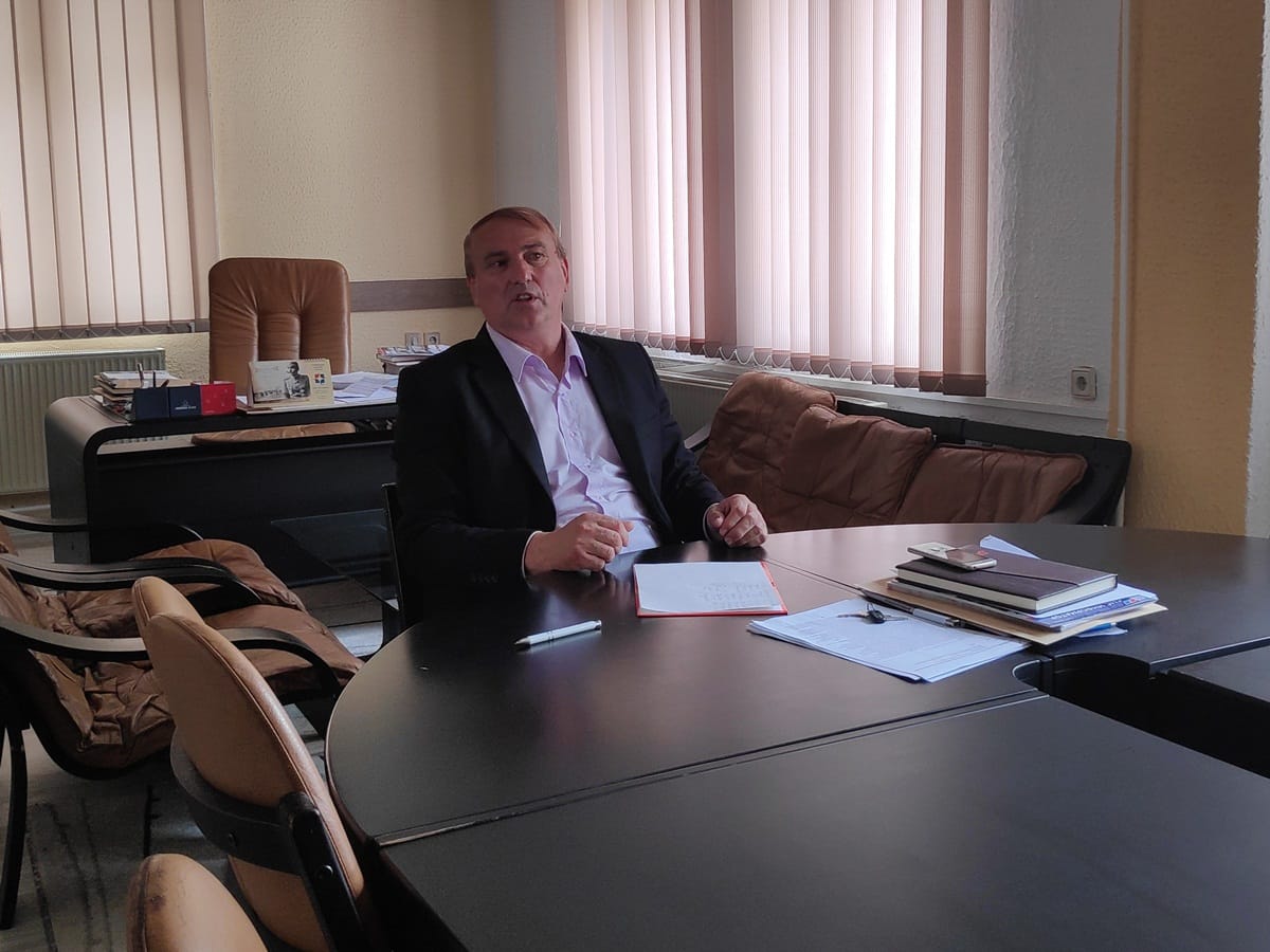 Slavoljub Blagojevic predsednik Opstine Crna Trava foto Bojana Antic