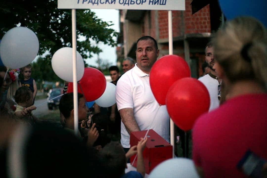 Nenad Stankovic akcija na igralistu foto Twitter SNS Nis