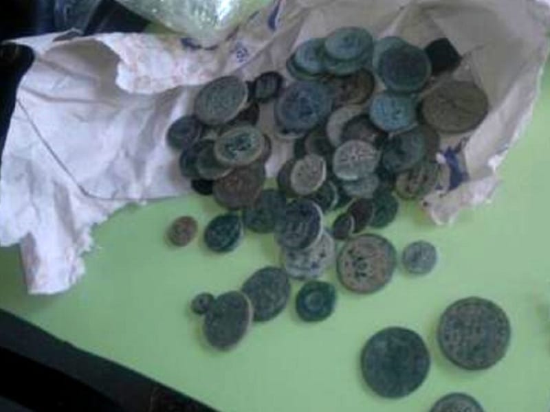 Deo otkrivene numizmaticke kolekcije foto Uprava carina