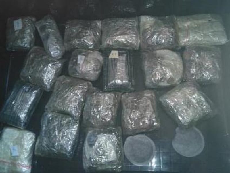 Sadrzaj duplog dna kutije foto Uprava carina