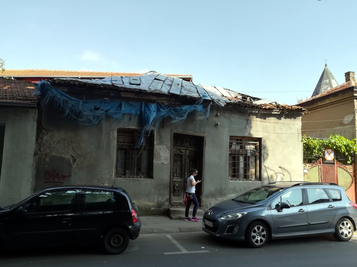 Jug Bogdanova urušena kuća