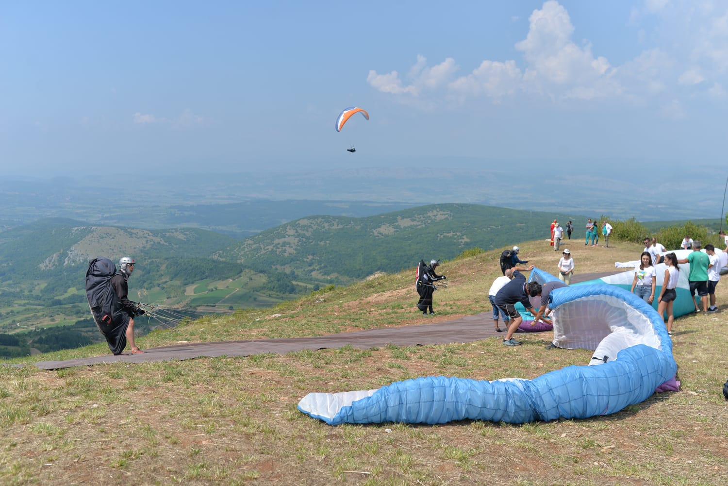 Paraglajderi Predevropsko prvenstvo 19 foto Južne vesti Vanja Keser