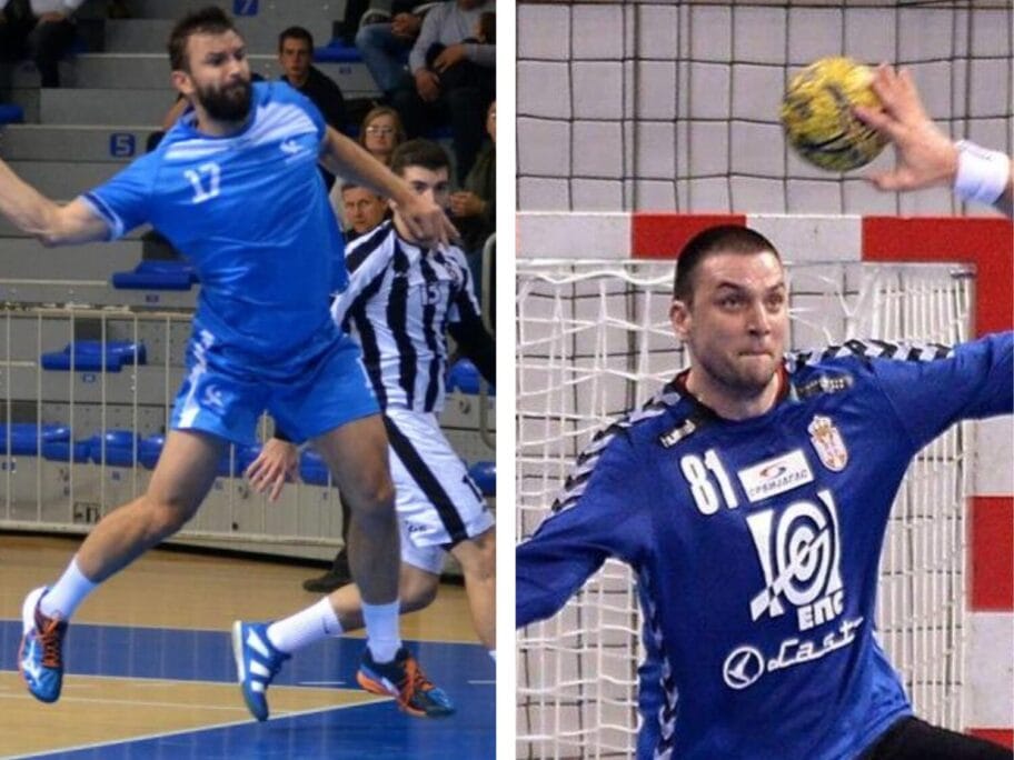 Železničar zadržao kapitena, Spasić veran niškom klubu i sledeće sezone 12 Djordje Spasic i Miroslav Kocic Zeleznicar foto Vanja Keser Rukometni savez Srbije scaled