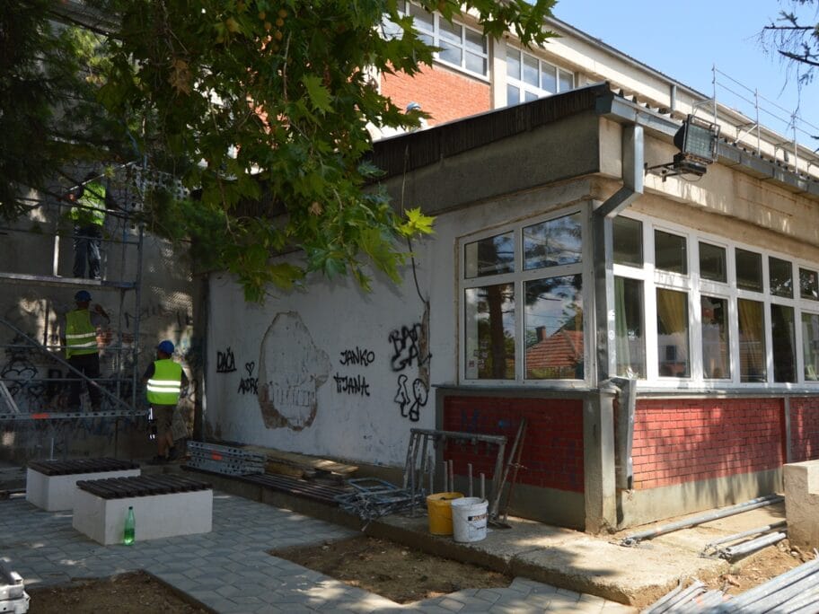 Počela rekonstrukcija leskovačke škole "Vasa Pelagić" 12 Osnovna skola Vasa Pelagic Leskovac foto Grad Leskovac