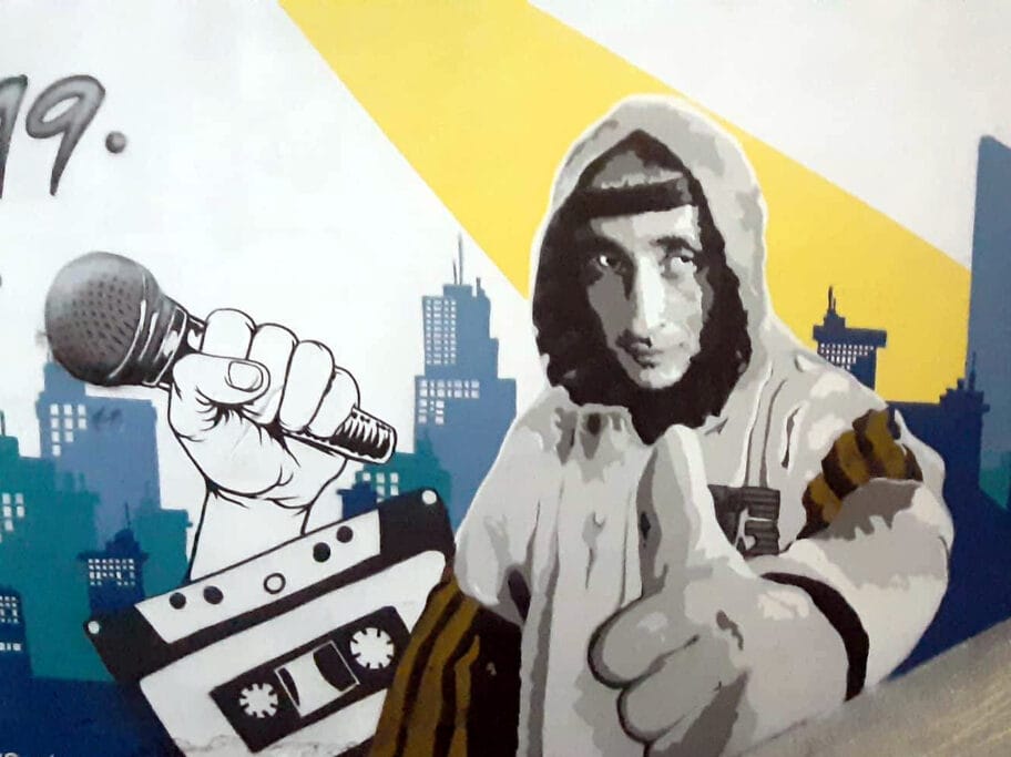 Coni mural Karingtonka foto M R