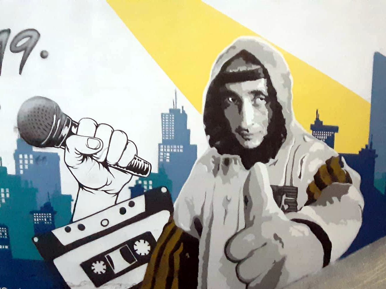 Coni mural Karingtonka foto M R