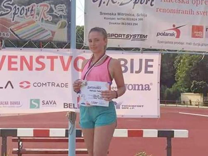 Leskovčanka prvakinja Srbije u brzom hodanju 9 Marija Papovic foto AK Dubocica