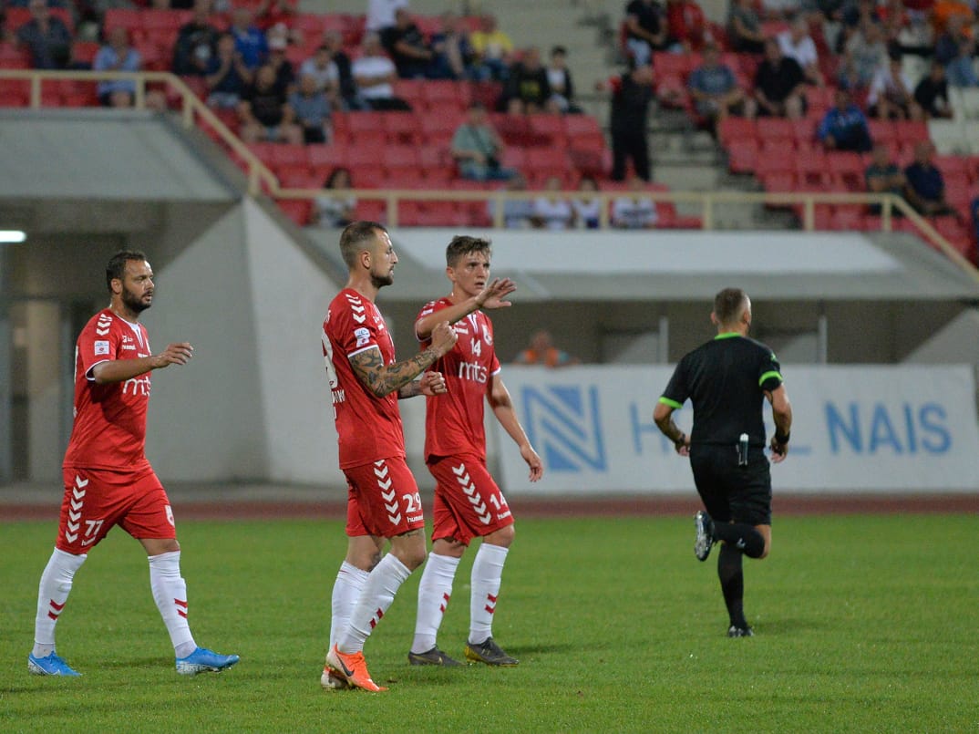 Nemanja Tomic Stefan Mihajlovic Taras Bondarenko Radnicki foto Juzne vesti Vanja Keser