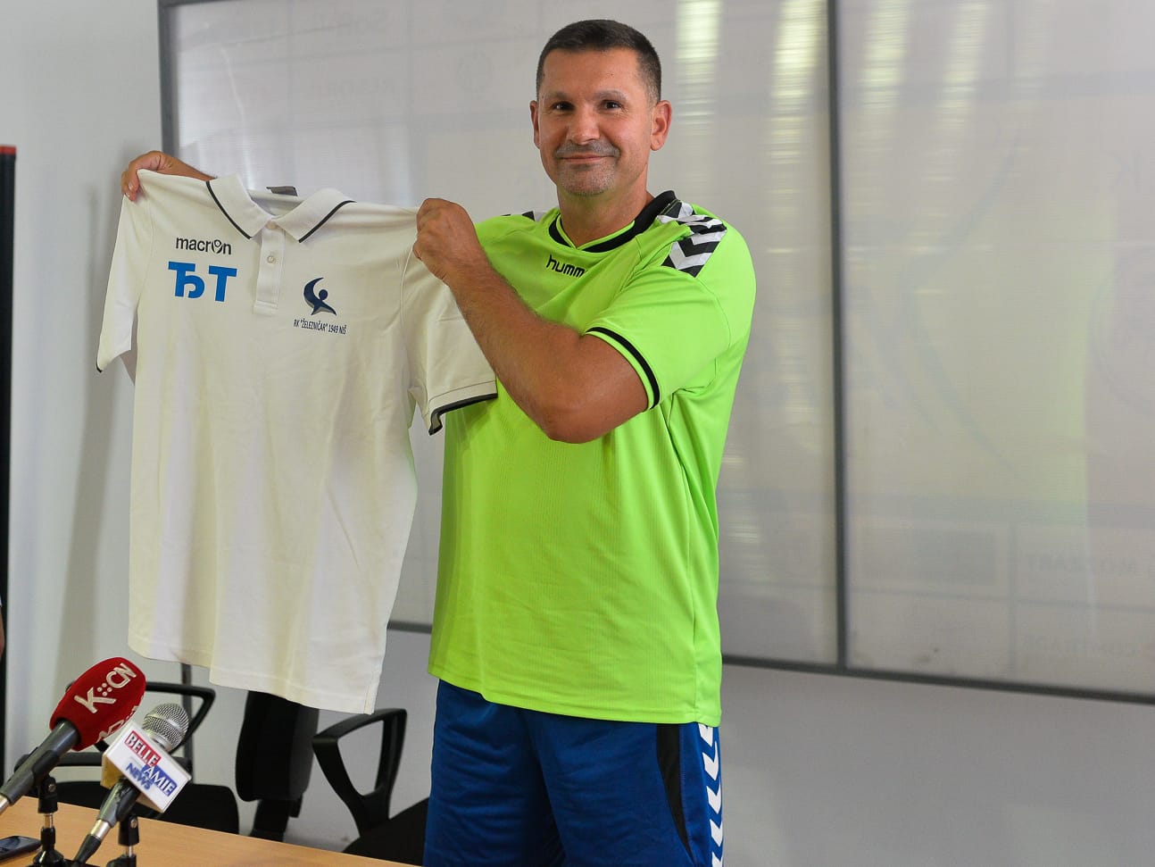 Djordje Teodorovic trener Zeleznicar promocija foto Juzne vesti Vanja Keser