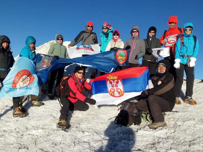 Planinari ekspedicija Ararat foto Planinarski klub Mosor