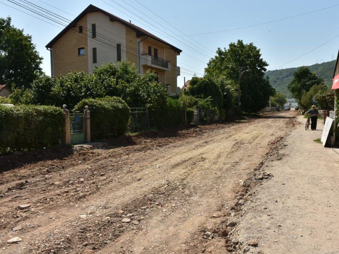 Brzi Brod rekonstrukcija ulice foto Grad Nis