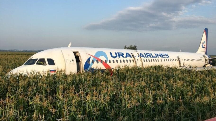Avionska nesreća kod Moskve: Ptice prisilile avion da sleti u kukuruze, povređeno 23 ljudi 18 108321606 mediaitem108321605