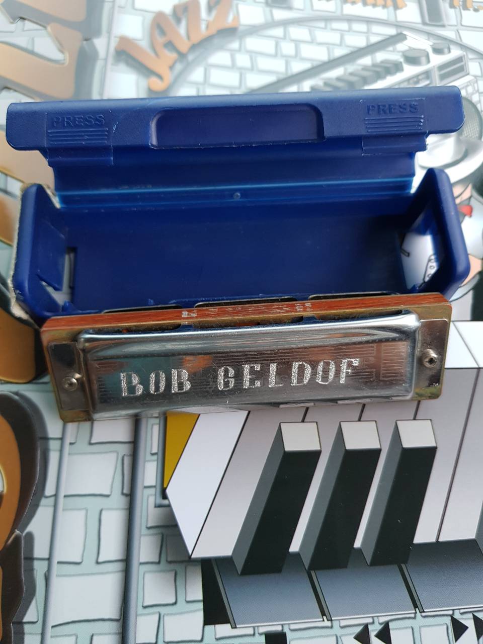 Nišville jazz muzej - Usna harmonika BobaGeldofa - 1