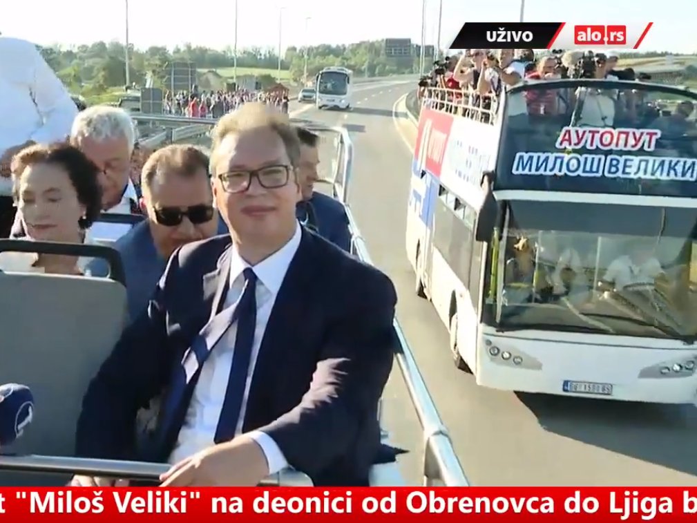 Autobus Otvaranje auto puta Screenshot