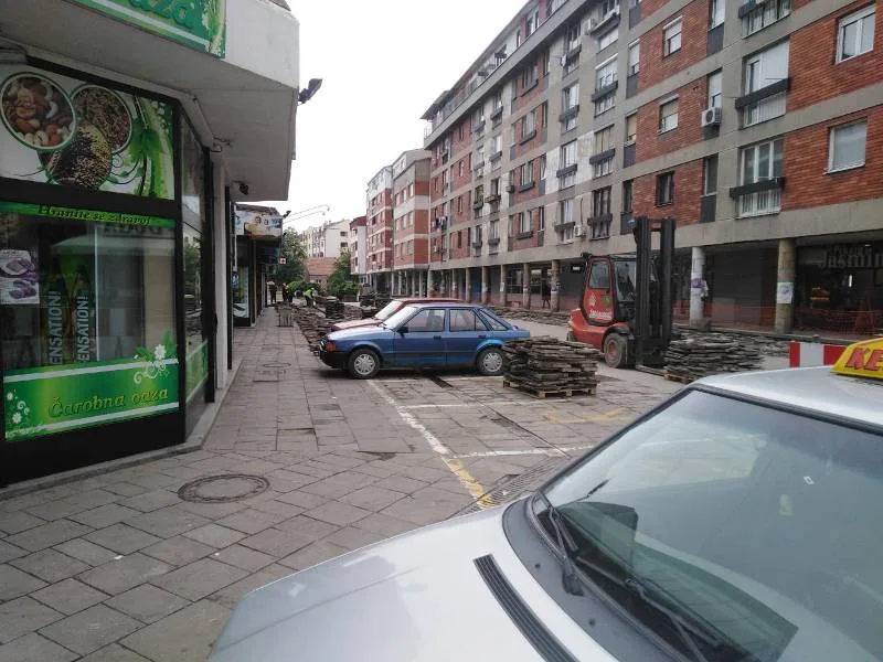 Kasne radovi u centru Pirota, novi rok za završetak ulice 2 nedelje 12 Branka radicevica foto Lj F
