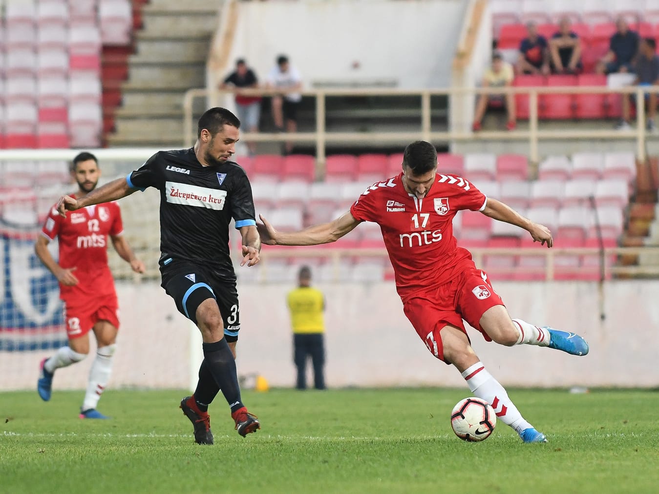 Crveni karton, Haskić "u elementu" i burna završnica na Kosanovićevom debiju 1 Nermin Haskic Radnicki Spartak 2019 foto Juzne vesti Vanja Keser