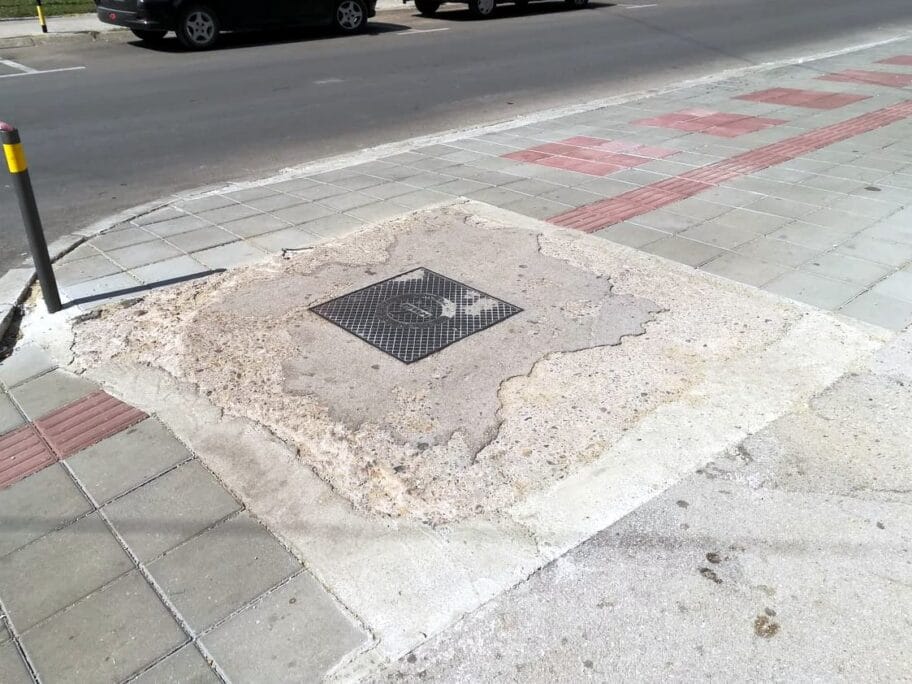 Trotoar Trg Pavla Stojkovica6 foto JV J A