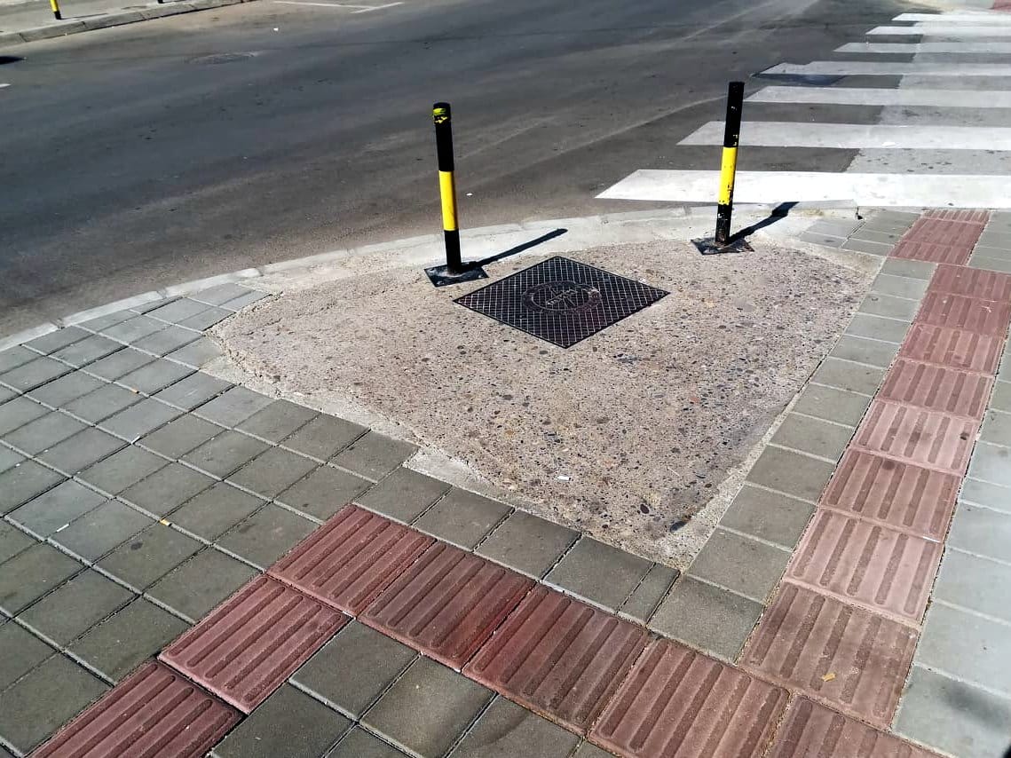 Trotoar Trg Pavla Stojkovica; foto: JV-J. A