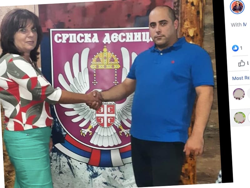 Vacićeva Srpska desnica postala deo vlasti u Niškoj Banji 1 desnica stamenkovic printscreen