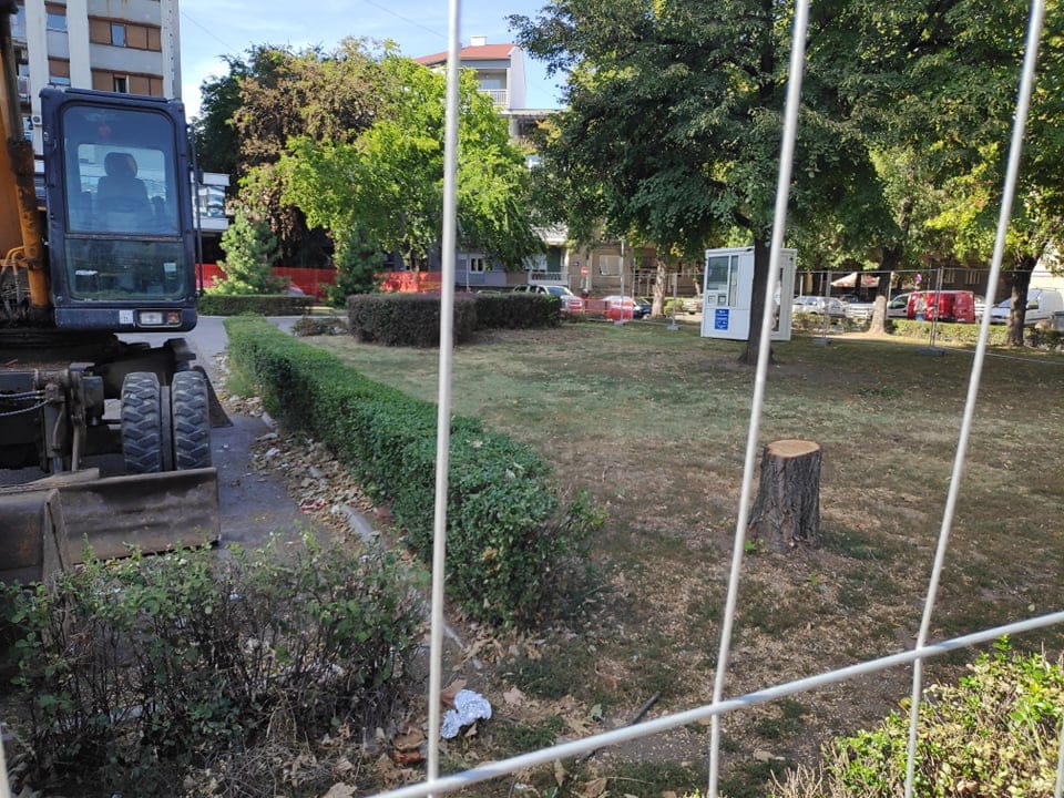 Parking radovi Sindjelicev trg foto A S