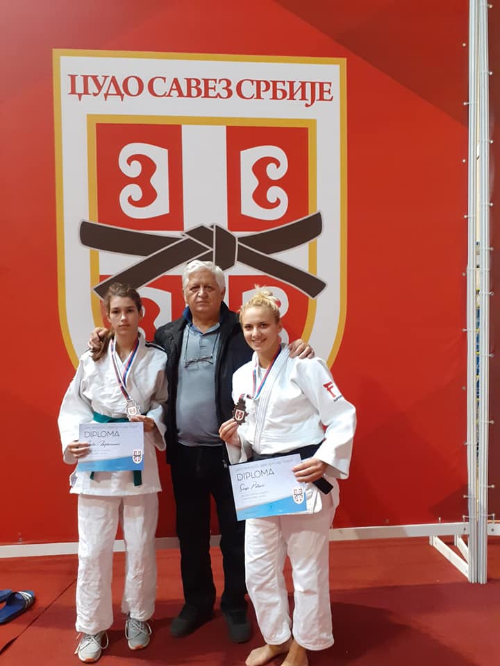 Mlađi seniori Kinezisa drugi u Srbiji 2 sanja petrovic jastra milovanovic i dragan spasic dzudo klub nis foto jk nis