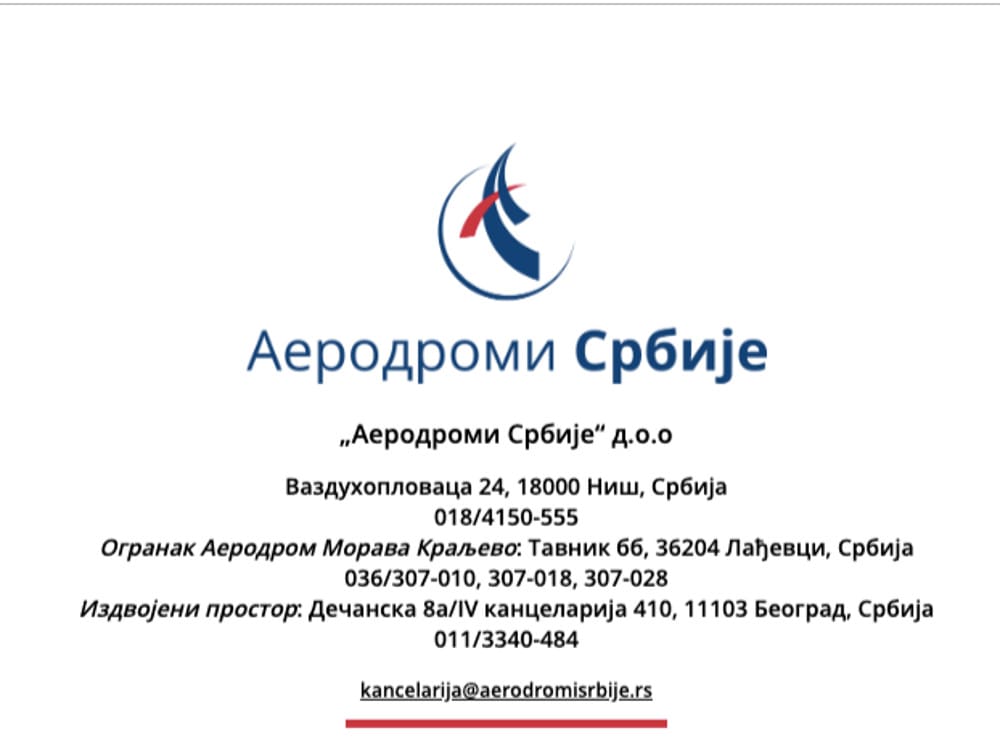 aerodromi srbiji printscreen