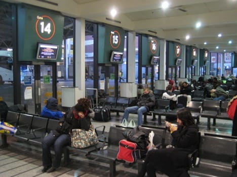 Autobuska stanica u londonu