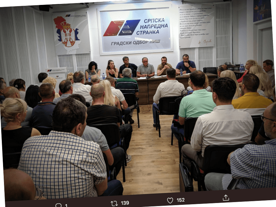 SNS sastanak sa direktorima foto printscreen