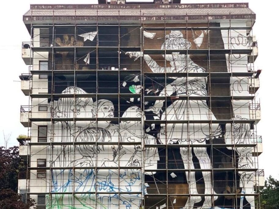 Mural Akiko 2 foto Andrej Josifovski