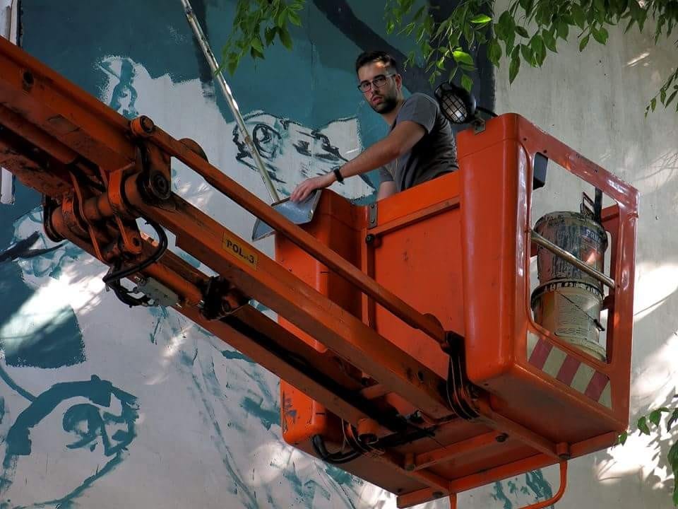 Mural Akiko foto Andrej Josifovski