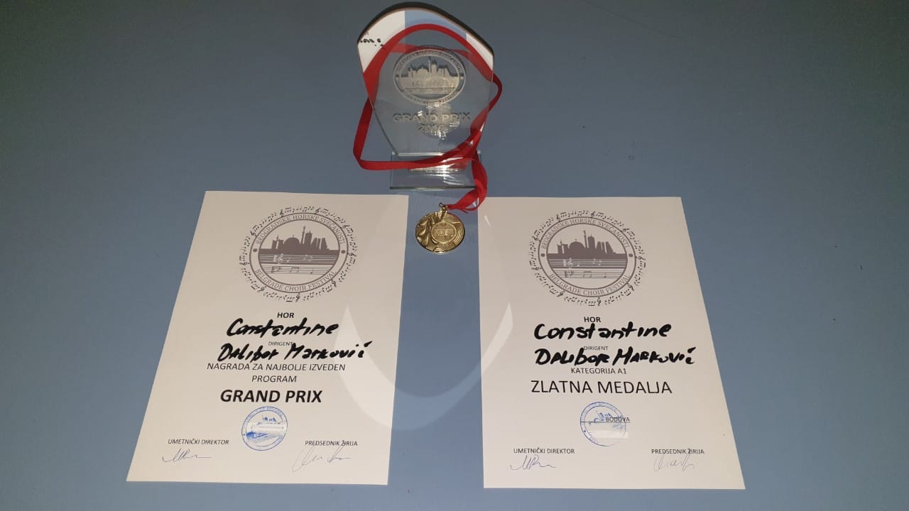 4. Constantine, BEHOS Grand Prix i diplome