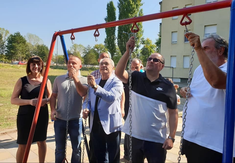 Postavljanje ljuljaške-SNS