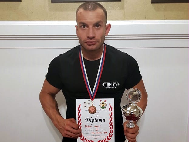 Dusan Savic bodi bilder foto privatna arhiva