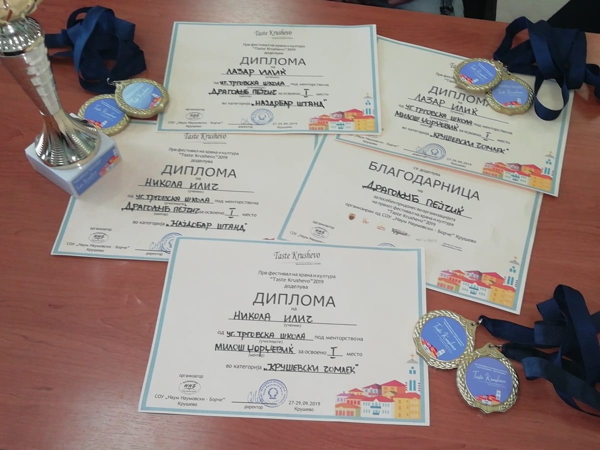 Takmicenje kulinarstvo 2 foto Trgovinsko ugostiteljska skola Leskovac