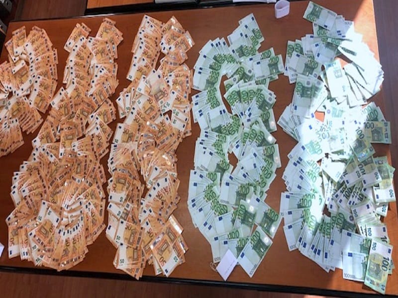 lepeza oduzetih novcanica Merdare