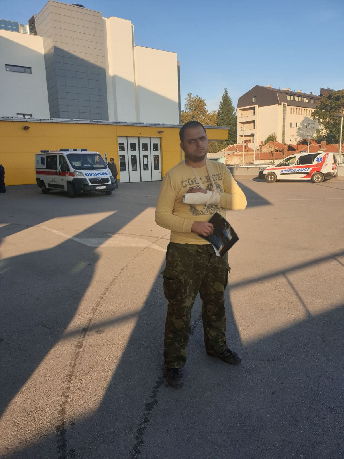 Josić ima prelom ruke