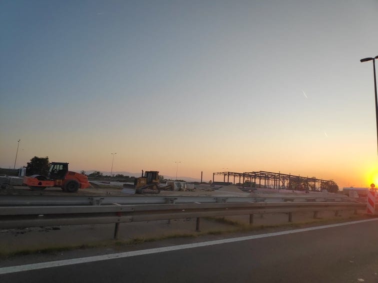 Opet najavljena gradnja puta od Malče do Proseka, radovi verovatno od narednog proleća 4 Nova naplatna stanica Nis izgradnja foto V M R