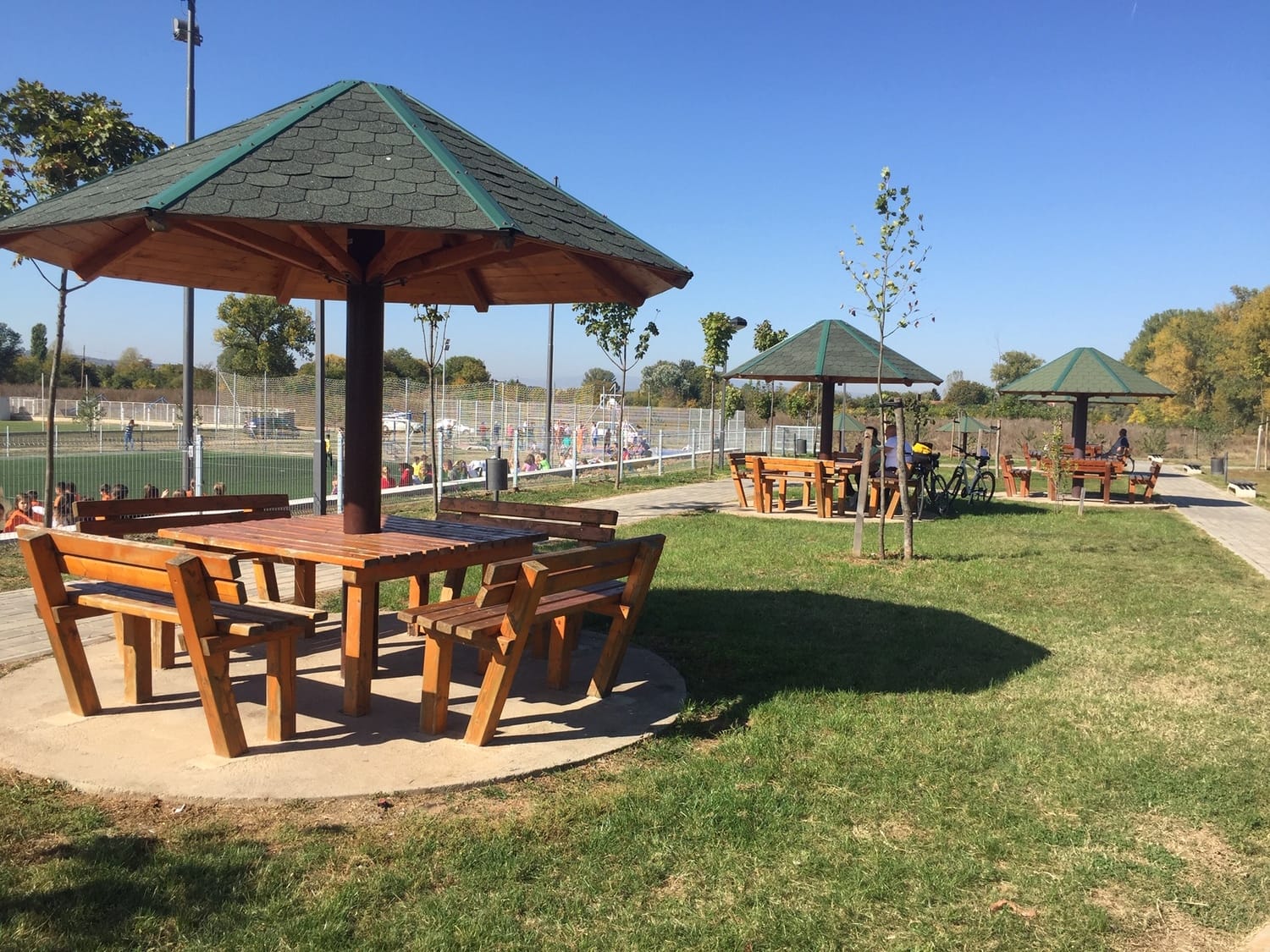 Park prijateljstva Brzi Brod foto Opština Medijana