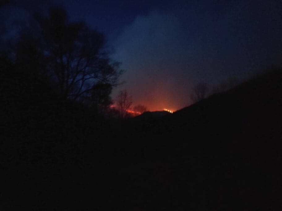 Pozar mrak Stara Planina foto JV Lj Filipov