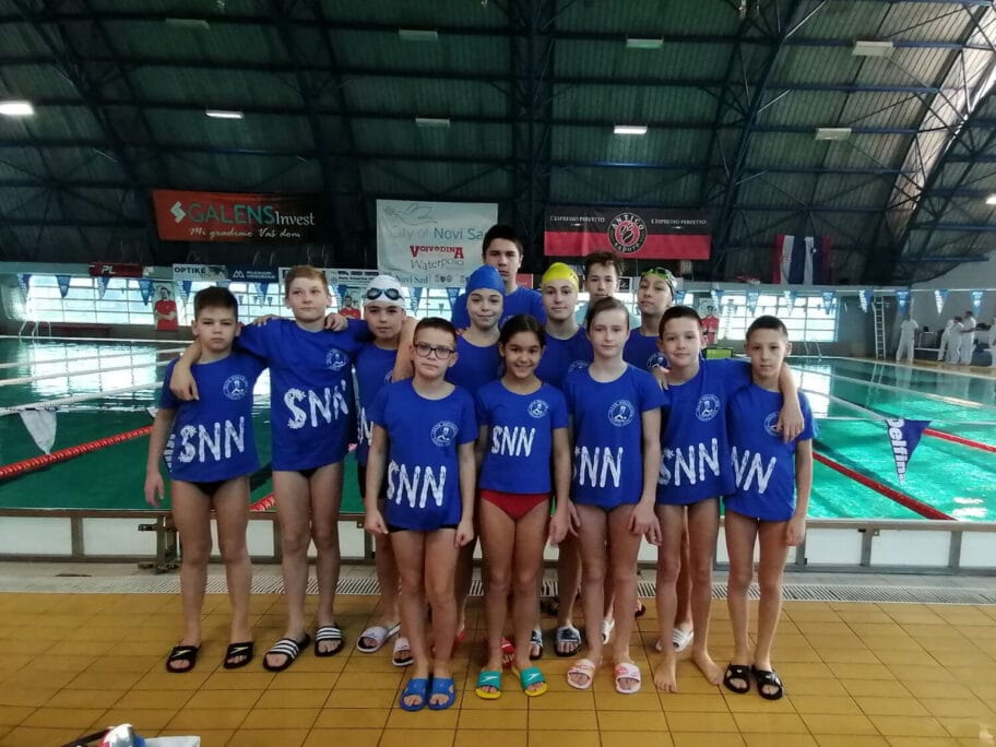 Medaljama u Novom Sadu niški plivači nagovestili dalje uspehe 4 Plivaci PK Sveti Nikola Novi Sad foto PK Sveti Nikola